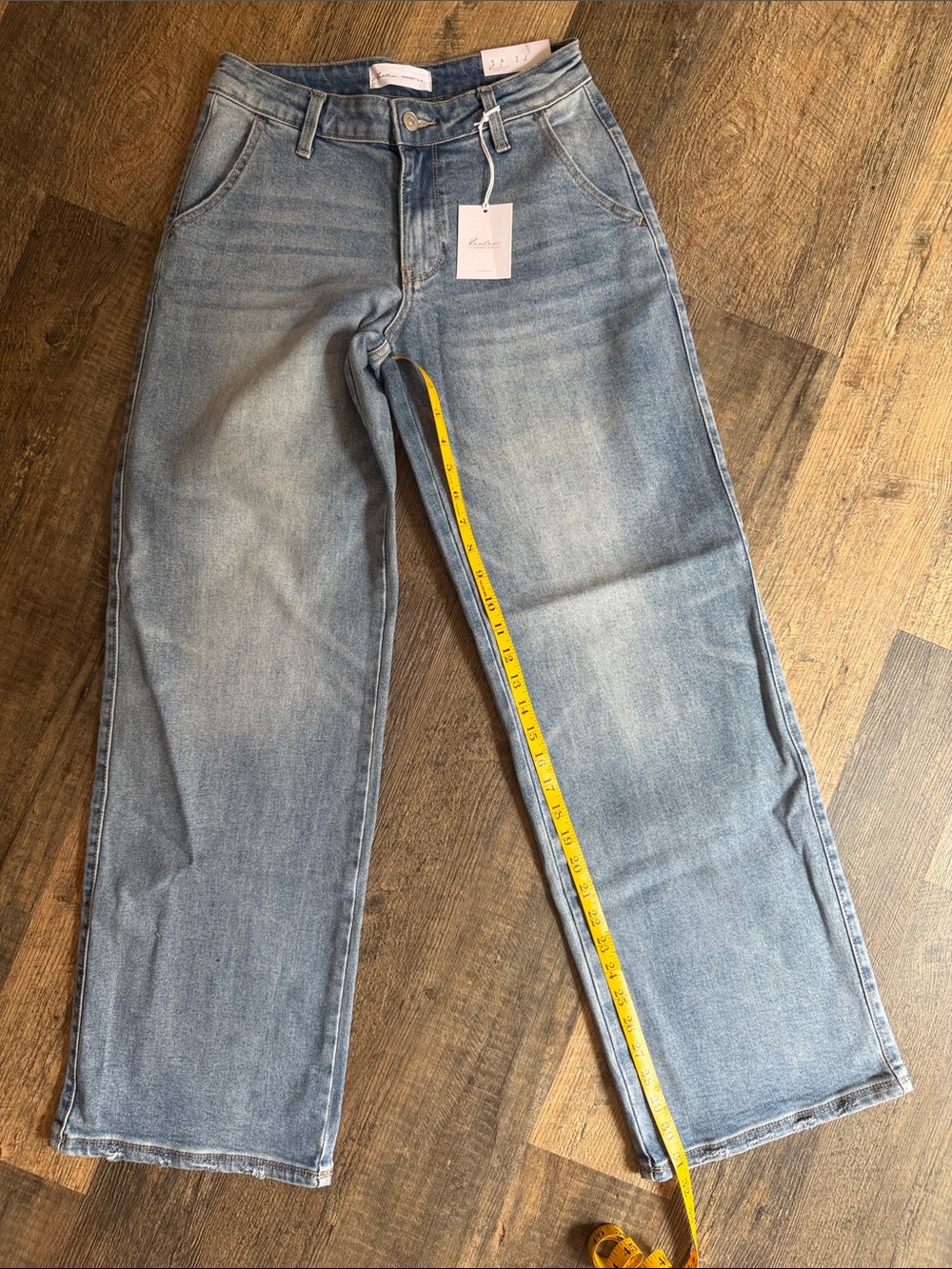 KanCan Light Blue Wide-Leg Jeans 3/25